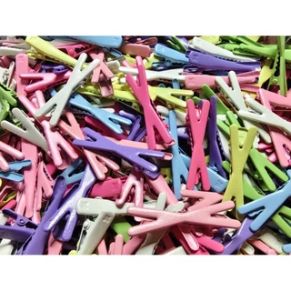 50ชิ้น กิ๊บติดผม กิ๊บเอ็กซ์ กิ๊บกากบาท โทนสีพาสเทล 4.6ซม