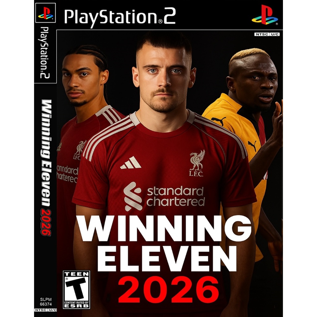แผ่นเกม PS2 Winning 2026 อัพเดทล่าสุด ภาษาอังกฤษ