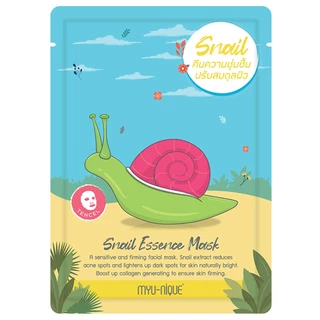 MYU-NIQUE - Snail Essence Mask (25g.) มิว-นิค สเนล เอสเซ้นส์ มาสก์