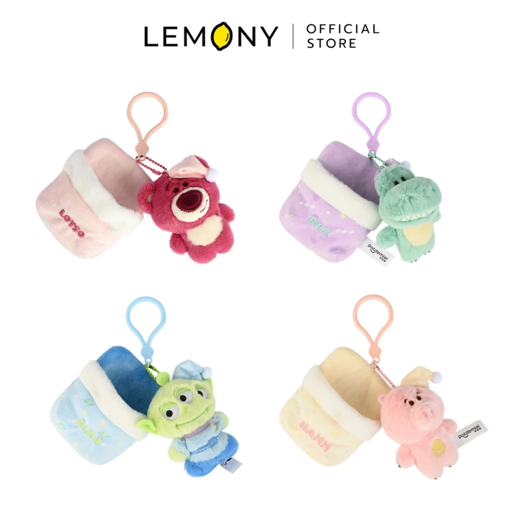 LEMONY พวงกุญแจตุ๊กตาทอยสตอรี่ ซีรีส์ Sweet Dreams Come True ขนาด 10 ซม. Disney Toy Story Collection