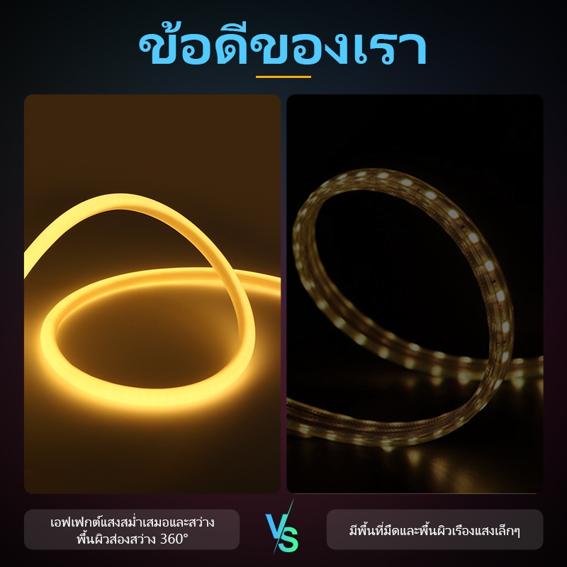 ไฟนีออนที่มีความยืดหยุ่น 360 องศาเปล่งแสงยืดหยุ่น LED ซิลิโคนแถบแสง IP67 กันน้ำเหมาะสำหรับเพดานร่องตกแต่งสีเขียวกลางแจ้ง ราคา ถูกที่สุด ดีลบีเคเค แกลเลอรีภาพที่ 4