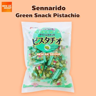 ถั่วพิสตาชิโอ ถั่วญี่ปุ่น รสดั้งเดิม 225g รสวาซาบิ 215g Green Snack Japan Pistachios (Sennarido Brand)