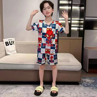 TT3333 V EASY ชุดนอนคอวีแบบสั้นมีลวดลายที่หลากสีหลากลายให้เลือก เนื้อผ้าซาตินบางเบาไม่ร้อนสีสันลวดลายน่ารักโดนใจสุดๆ