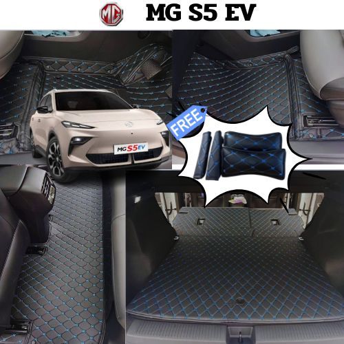 MG S5 EVพรมรถยนต์หนา13มิลหนังPUเกรดพรีเมี่ยมราคาพิเศษ