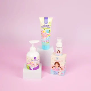 เซต3ชิ้น แชมพูอัญชันอโวคาโด+ครีมนวดอัญชันมะพร้าว+เซรั่มผมหอมกลิ่น Misslove , กลิ่นคุณหนู และ กลิ่น Lovely Princess