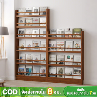 ชั้นวางหนังสือขนาดเล็กด้านหลังประตู ชั้นวางหนังสือไม้ไผ่หลาย…