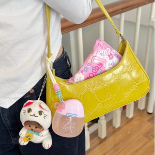 สเปรย์แอลกอฮอล์ 75% กลิ่น Sweet Blossoms ขนาดพกพา 60ml ฟู้ดเกรด (สุ่มสีสายห้อย)