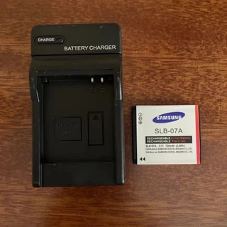 ประสิทธิภาพเดิม Samsung SLB-07A 07 PL150 ST550 ST600 ST500 แบตเตอรี่กล้องดิจิตอล