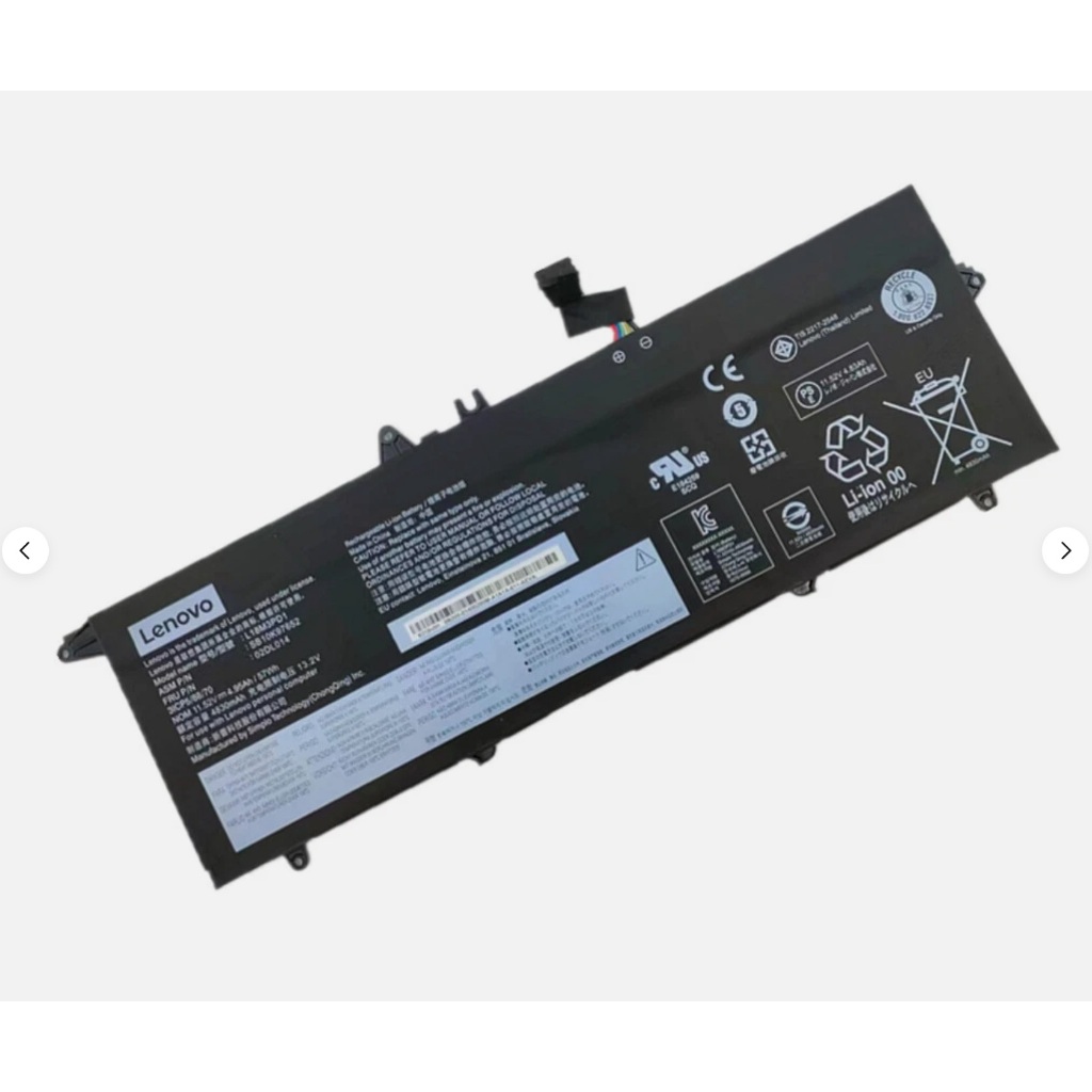 แบตเตอรี่ For Lenovo ThinkPad T490s T495s T14s L18M3PD1 L18C3PD1 L18C3PD2 L18M3PD2