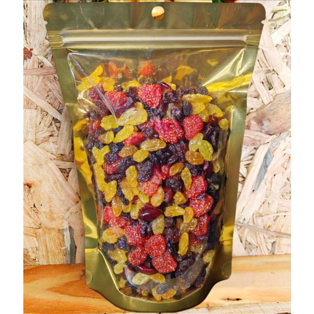 มิกซ์เบอร์รี่ Mix berry (ลูกเกดดำ ลูกเกดเหลือง สตรอว์เบอร์รี่ แครนเบอร์รี่ ) ธัญพืชเพื่อสุขภาพ รูปที่ 2