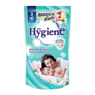 (แพ็ค12ถุง) Hygiene ไฮยีน น้ำยาปรับผ้านุ่ม สูตรมาตรฐาน ขนาด 500มล.