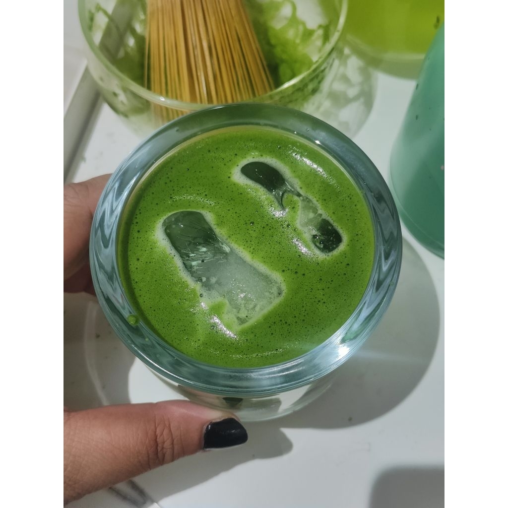 แบ่งขาย 5 กรัม มัทฉะโทนถั่วคั่ว เกรดพิธีการ Behealth Natsu Matcha Ceremonial Grade