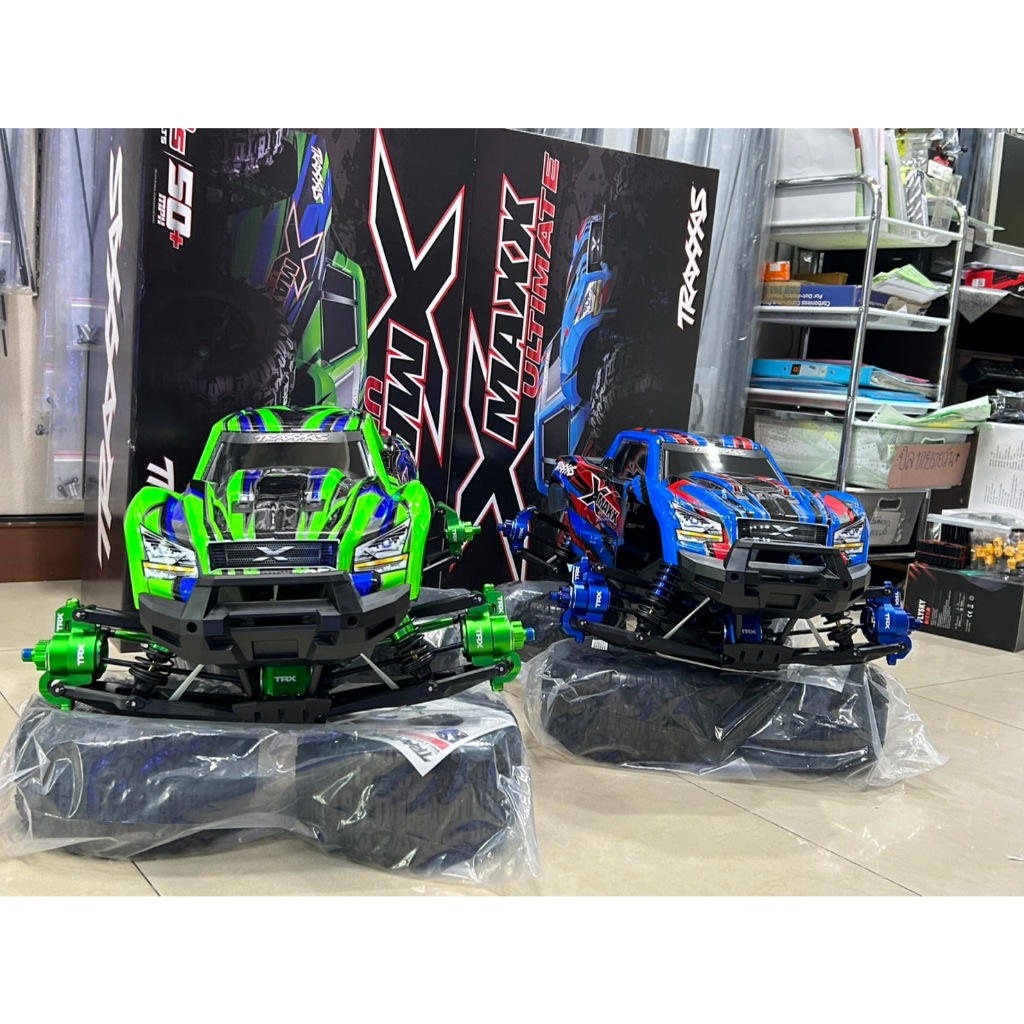 รถบังคับวิทยุแบรนด์TRAXAS X-Maxx Ultimate 8s Brushless TSM  รถบังคับไฟฟ้า ขนาด1/5 ความเร็วสูงสุด 80+ กม./ชม