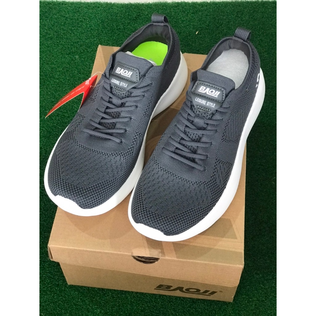 รองเท้า Baoji รุ่น bjm 877 สีเทา