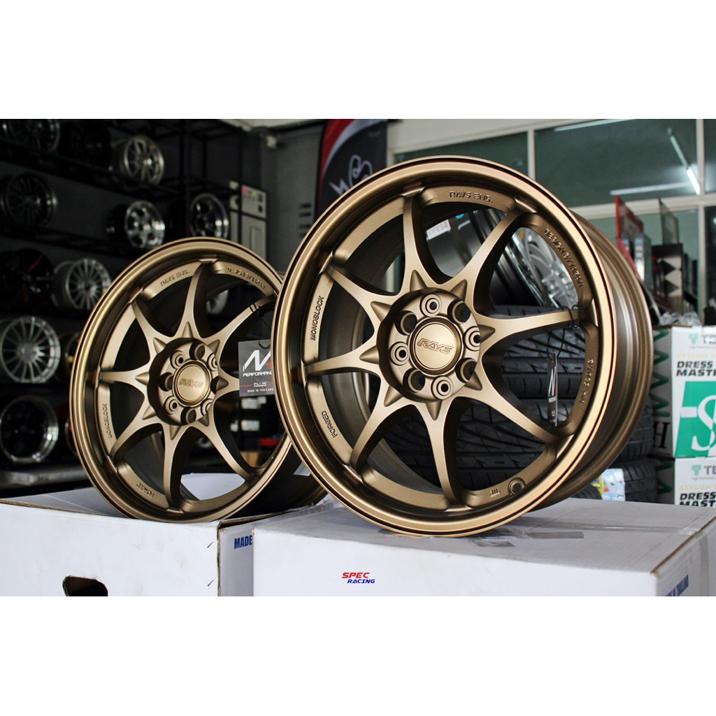 (งานNK) CE28 ขอบ16 กว้าง7 off35 4รู100 ล้อใหม่/ไม่มีฝากลาง