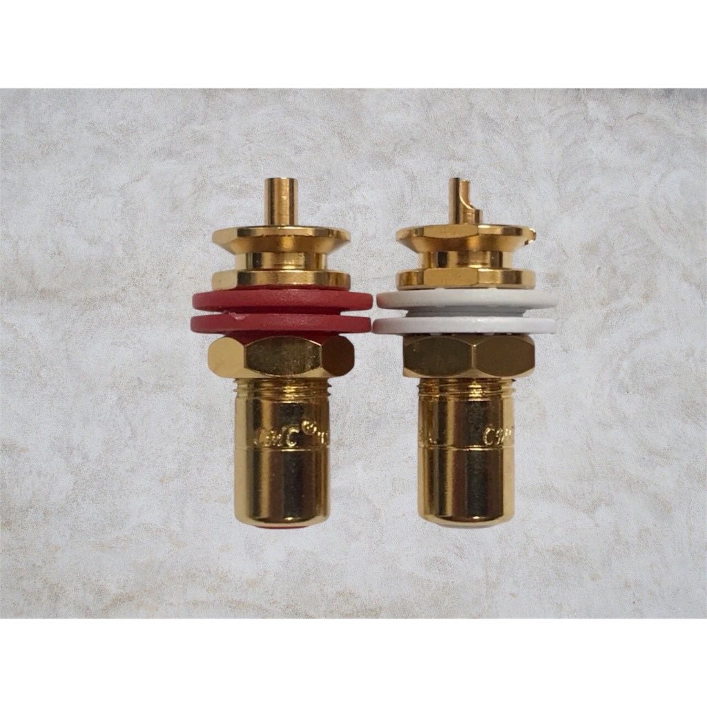 Jack RCA  CMC-816U High End Performance RCA Terminal Sockets จาก USA ของแท้