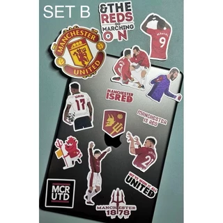 Manchester United - สติกเกอร์ MANU เคลือบกันน้ำ | สติกเกอร์แมนยู