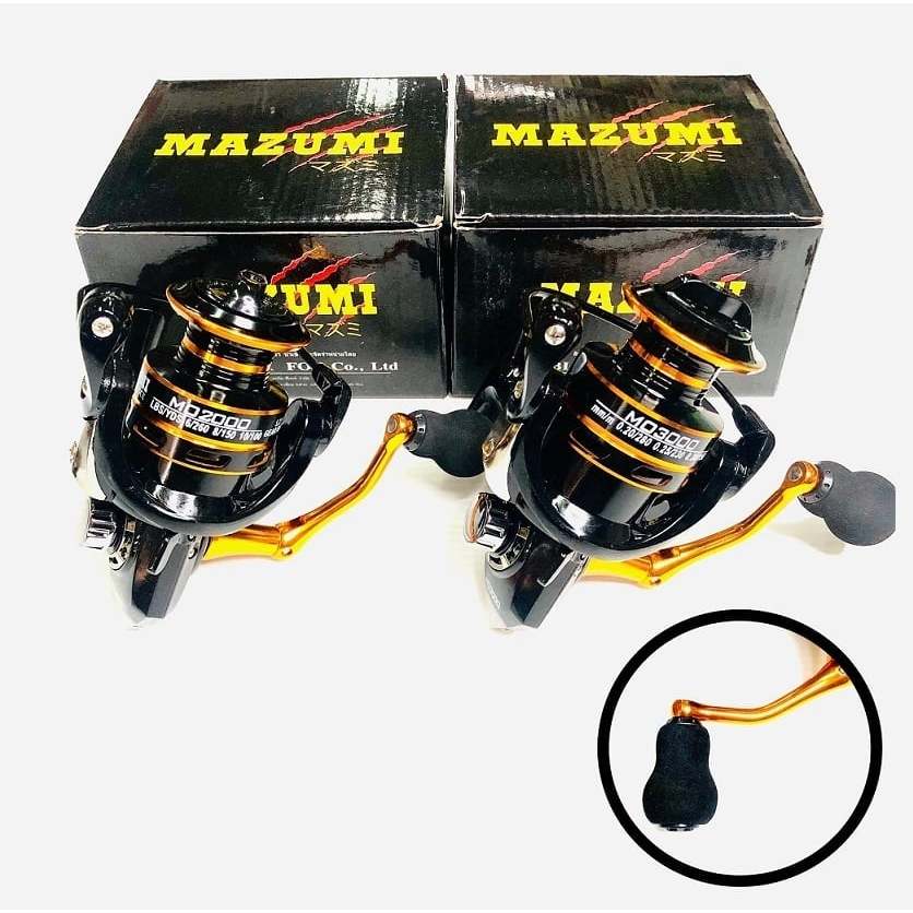 รอก MAZUMI MOระบบแขนหมุน Aluminium  รอบ 5.2:1