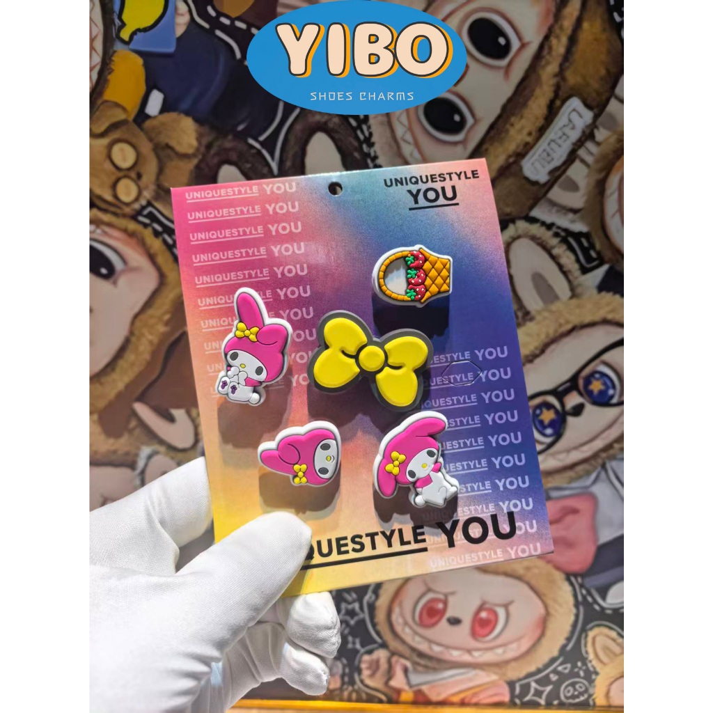 <การจัดส่งของกรุงเทพฯ> Jibbitz Crocs  🌟100% แท้ Set