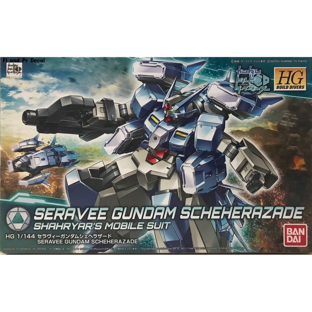 Hg 1/144 Seravee Gundam Scheherazade