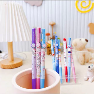 ยกกล่อง 60 แท่ง ปากกาลูกลื่นการ์ตูนแฟนซี เส้นบางเล็ก ขนาด0.5 มม. พร้อมส่ง เครื่องเขียน ไส้สีน้ำเงิน