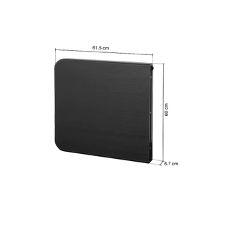โต๊ะพับแบบพกพา HDPE ขาปรับได้ 3 ระดับ FONTE รุ่น NZK-120H-GY ขนาด 120 x 60 x 90 ซม. สีเทา