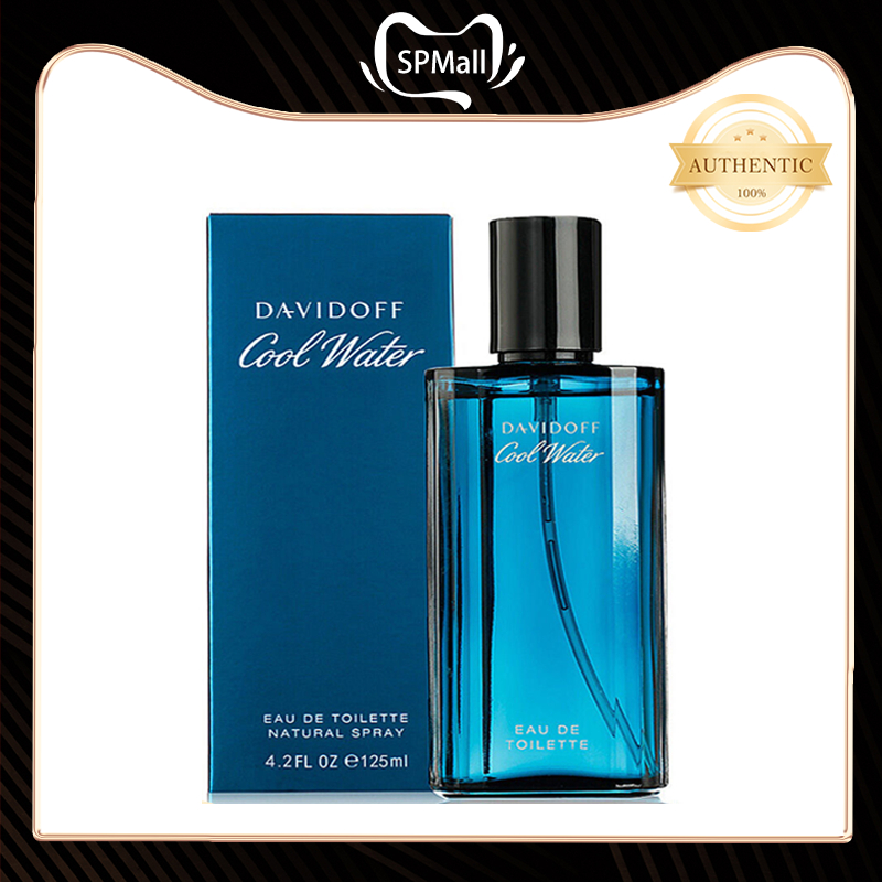 【ความปลอดภัยของแท้ 】ต้นฉบับ D-avidoff Cool Water EDT 125ML For men long lasting perfume Floral Perfume Fragrance Perfume