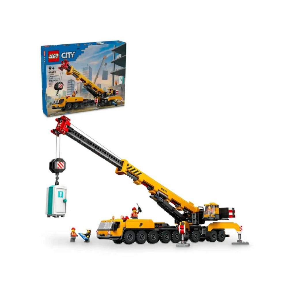 LEGO Yellow Mobile Construction Crane(1116 Pieces) - 60409