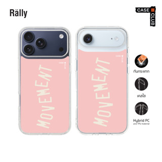 CaseClub เคสไอโฟน เคสโทรศัพท์ เคสใส ลาย Rally Bubblegum Move…