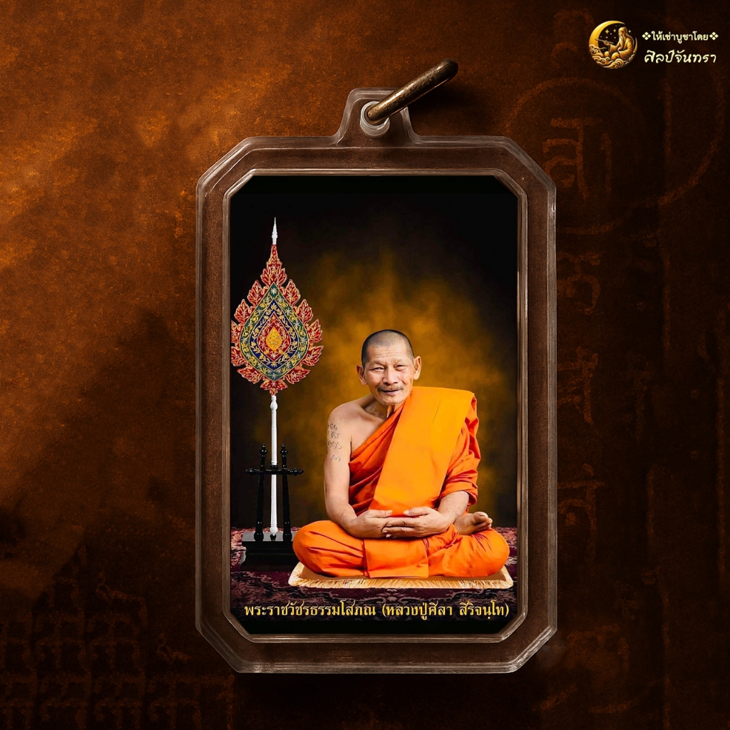 หลวงปู่ศิลา สิริจันโท พระราชวัชรธรรมโสภณ รูปอัดกรอบขนาด 2 นิ้วจำนวน 1รูป  รูปขนาด 9X5.4 จำนวน 9ใบ