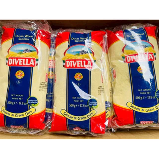 Divella Semolina Durum Wheat 500g แป้ง ดีเวลล่า ดูรัมวีท เซโมลินา ขนาด 500 กรัม