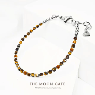 TIGER’S EYE หินตาเสือ หินแท้ | สติ ปัญญา การงาน บารมี ทันคน ปกป้องคุ้มครอง กำไลหิน นำโชค สร้อยข้อมือ