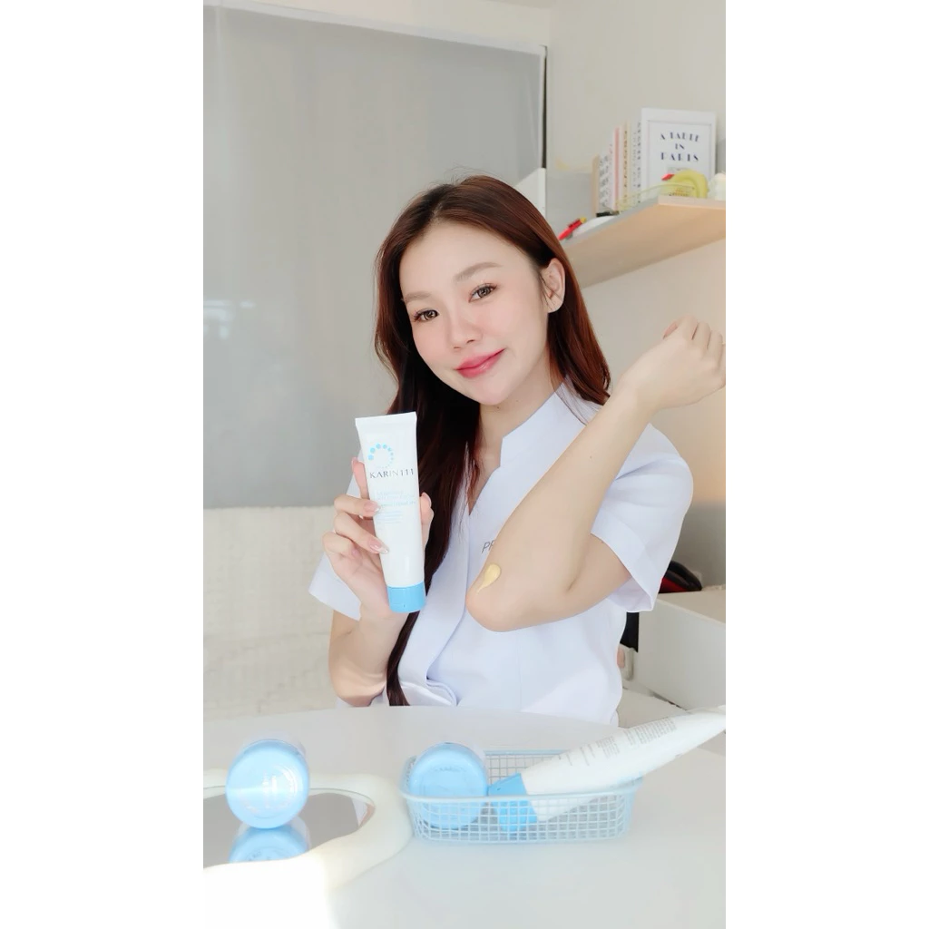 ครีมทารอยดำ สูตรคลินิก KARIN111 Luna Booster รักแร้ ขาหนีบ ขาลาย (แบบหลอด 80g) thumbnail 10