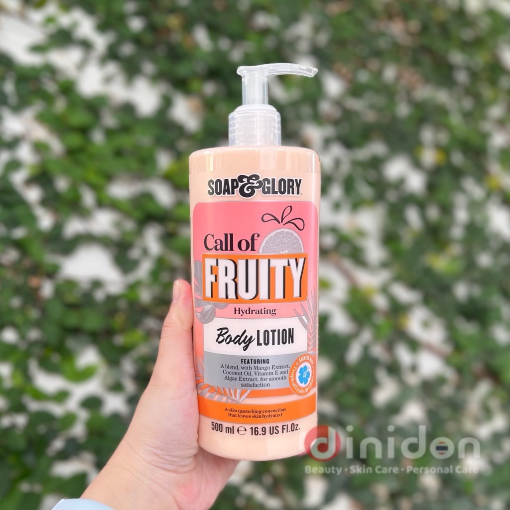 ((dinidon shop)) Soap & Glory Call Of Fruity Body Lotion 500 ml.