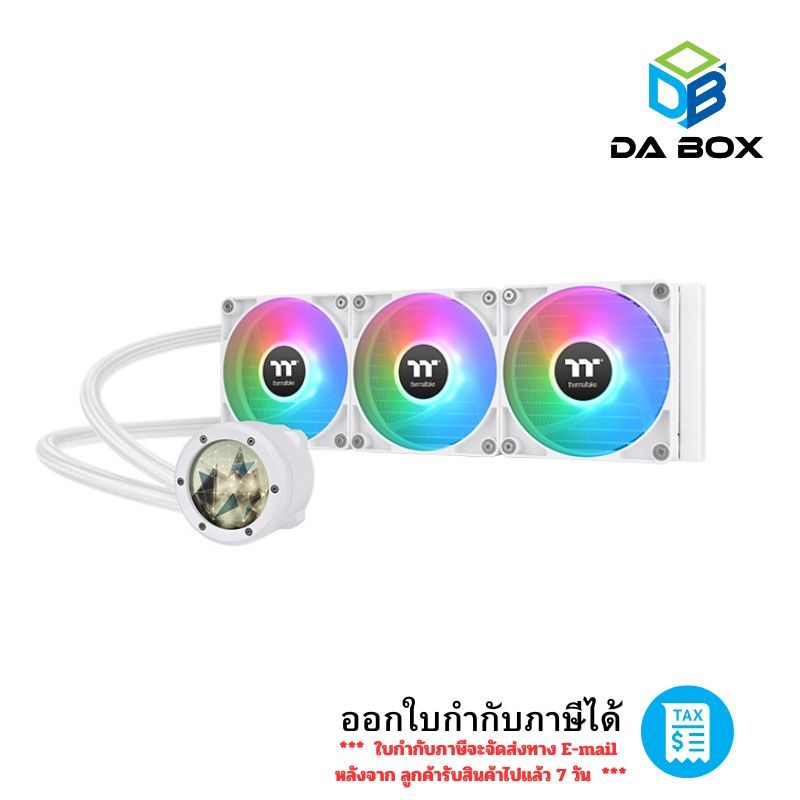 THERMALTAKE AIO LIQUID COOLER TH360 V2 ULTRA ARGB SYNC SNOW EDITION  : CL-W405-PL12SW-A