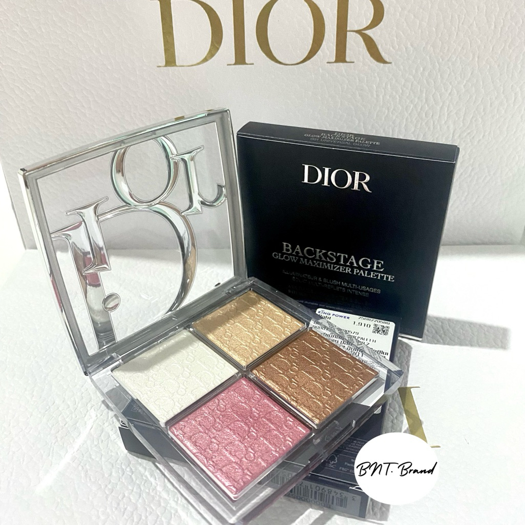 💥HOT ITEMS💥(แท้ 100%) Dior Backstage Glow Maximizer Palette Multi-Use Highlighter & Blush