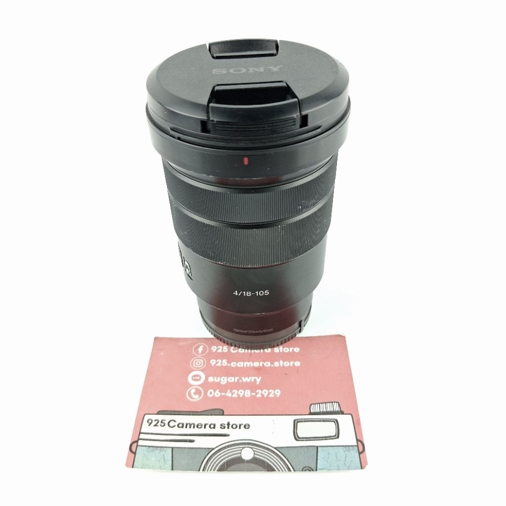 เลนส์ Sony E18-105mm f4 OSS G ไม่มีฮูด ไม่มีกล่อง