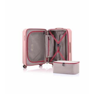 SAMSONITE RED กระเป๋าเดินทางล้อลาก ขยายได้ รุ่น TOIIS OCEAN ขนาด 25 นิ้ว HARDSIDE SPINNER 68/25 EXP TSA LOCK