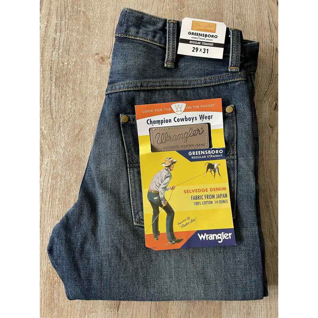 Wrangler Greensboro Limited Edition Fabric Japan Size W29 L31