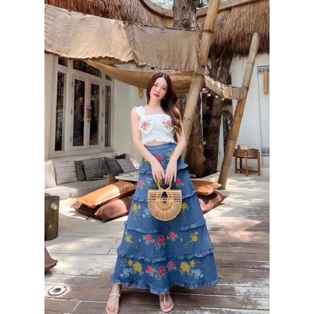 BLT เสื้ออย่างเดียว งานปัก xs