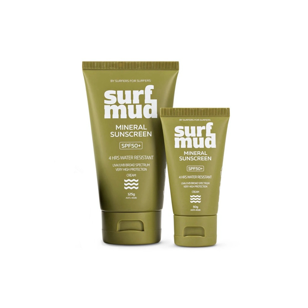 SURFMUD : Mineral Sunscreen Spf50+ กันแดดแบบ Physical เนื้อเข้มข้นไม่มีสารทำลายปะการัง