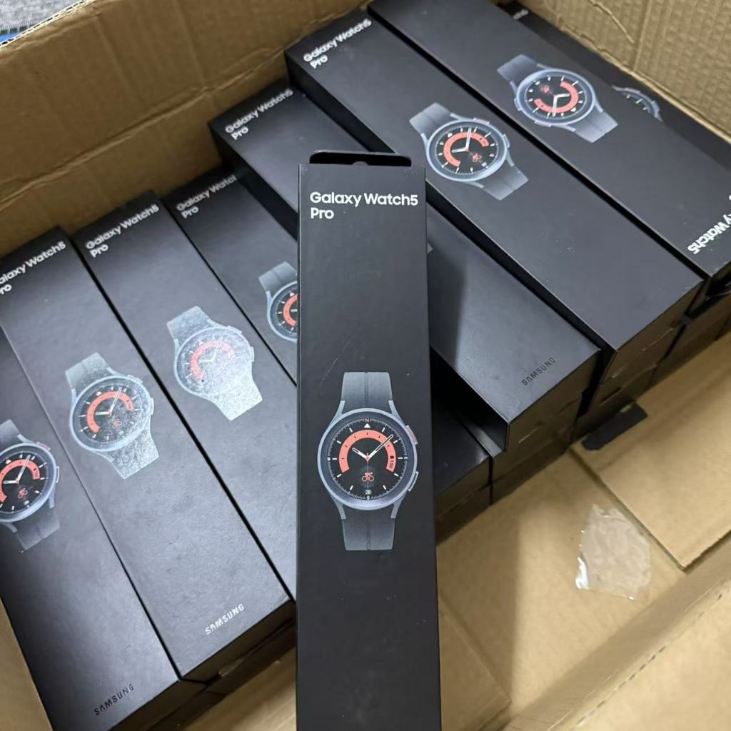 มือสอง Samsung galaxy watch5 pro watch 5 มือสองของแท้ สำหรับโทรศัพท์ Android เท่านั้น เช่น Xiaomi