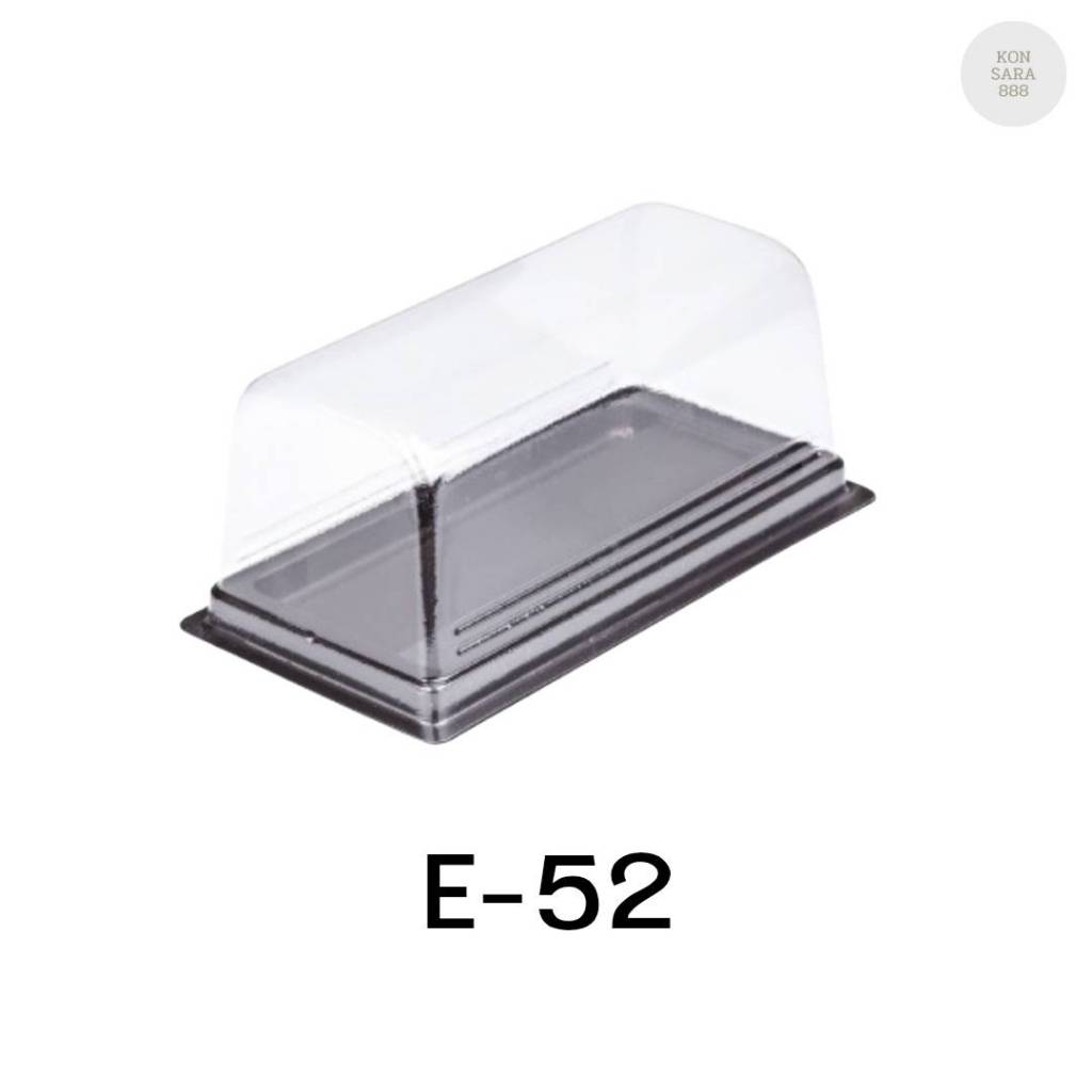 กล่องเบเกอรี่ E-52 ฐานน้ำตาล จำนวน 50 ชุด 210400