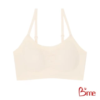 B'me เสื้อชั้นในไร้ขอบ สวมหัว level 2 ฟองกลาง รุ่น ME1G63 สีเบจ สีครีม สีโอวัลติน