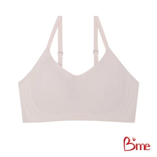 B'me เสื้อชั้นในไร้ขอบ level 1 ฟองบาง รุ่น ME1A3W (แพ็ก 3 ตัว คละสี) สีเบจ สีครีม สีเทา