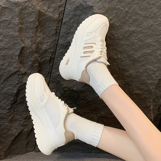 ส่งฟรี รองเท้าผ้าใบ พร้อมส่ง รองเท้าผ้าใบแฟชั่น สไตล์เกาหลี พื้นรองเท้ายางนุ่ม กันลื่น ระบายอากาศได้ดี [LN2001]