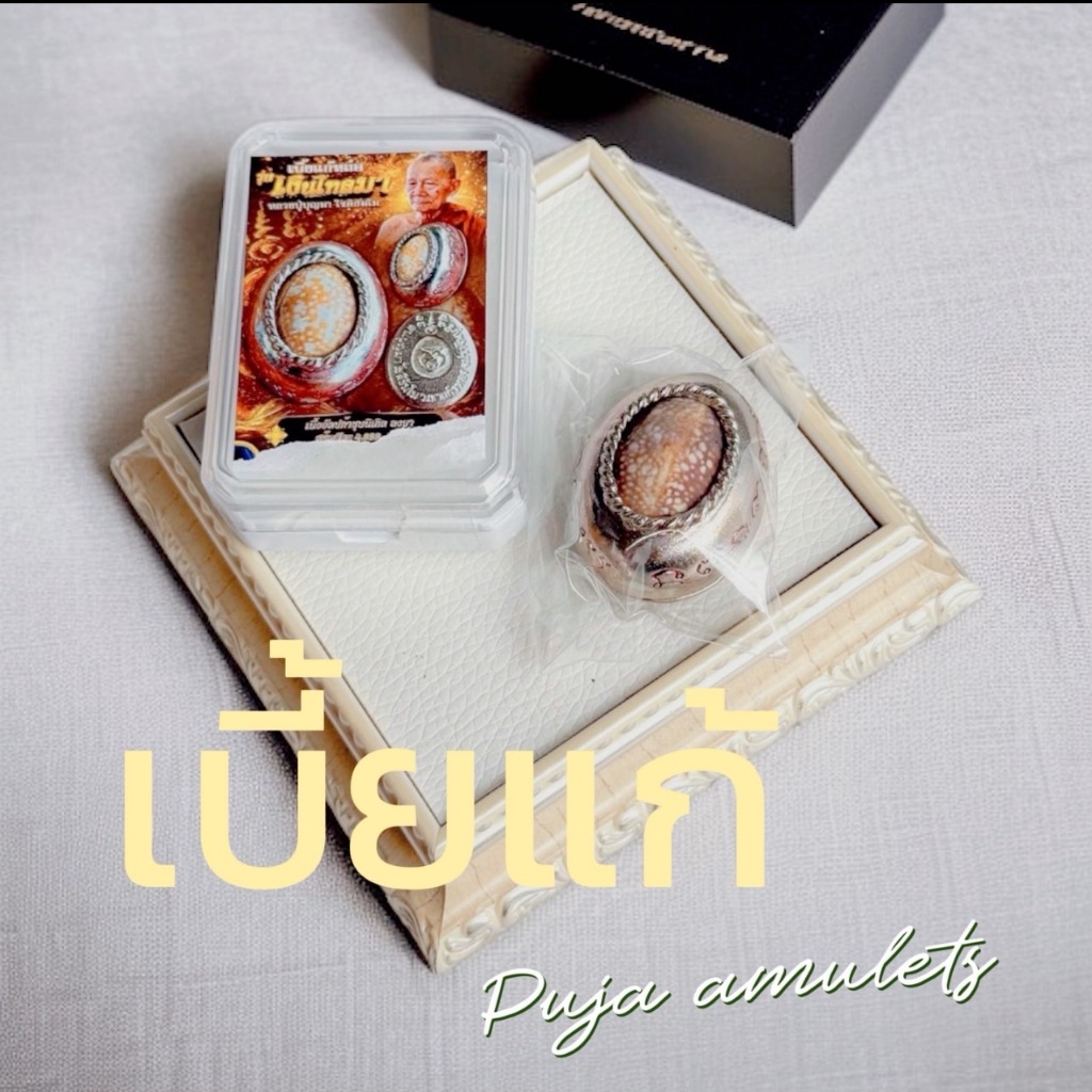 เบี้ยแก้ เงินไหลมา หลวงปู่บุญมา สำนักสงฆ์เขาแก้วทอง ตำบลเขาไม้แก้ว จังหวัดปราจีนบุรี