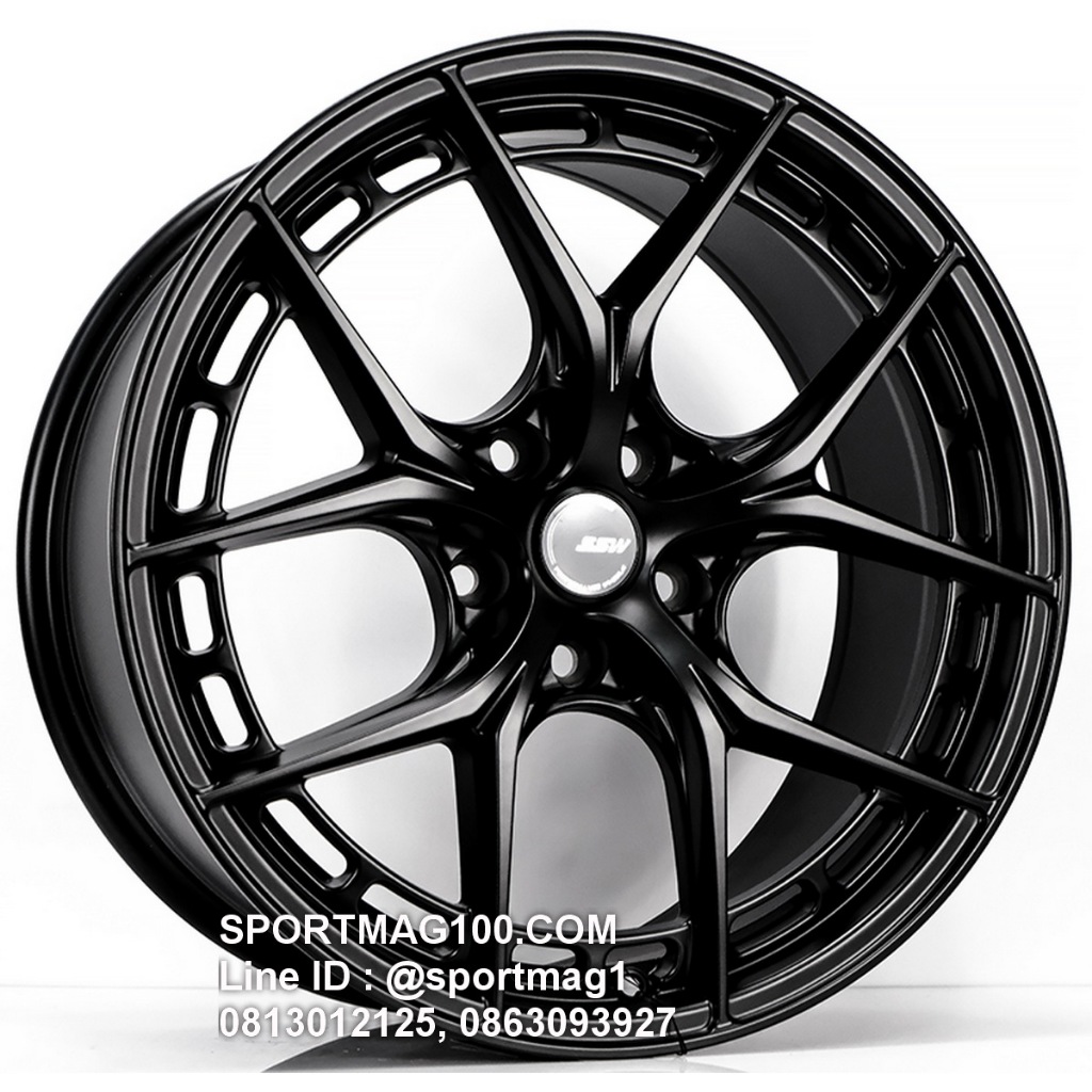 ล้อแม็กซ์ SSW S436 ขอบ18นิ้ว 5รู114.3/112  สีดำด้าน กว้าง8.5นิ้ว Offset38 [22402]