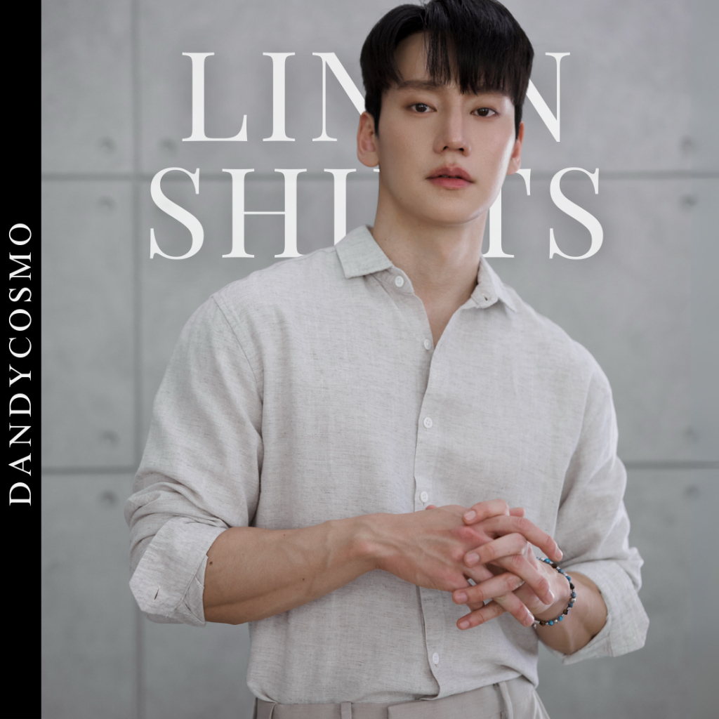DANDY COSMO | เสื้อเชิ้ตลินิน Linen Shirt ทรง Intelligent Fit