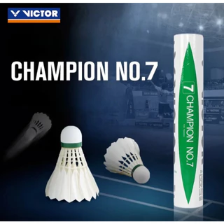 VICTOR ลูกแบดมินตัน รุ่น CHAMPION NO.7 ( 1 หลอด 12 ลูก )